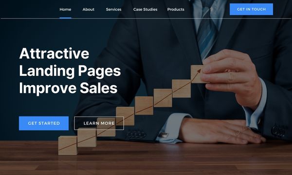 Attractive Landing Pages Improve Sales