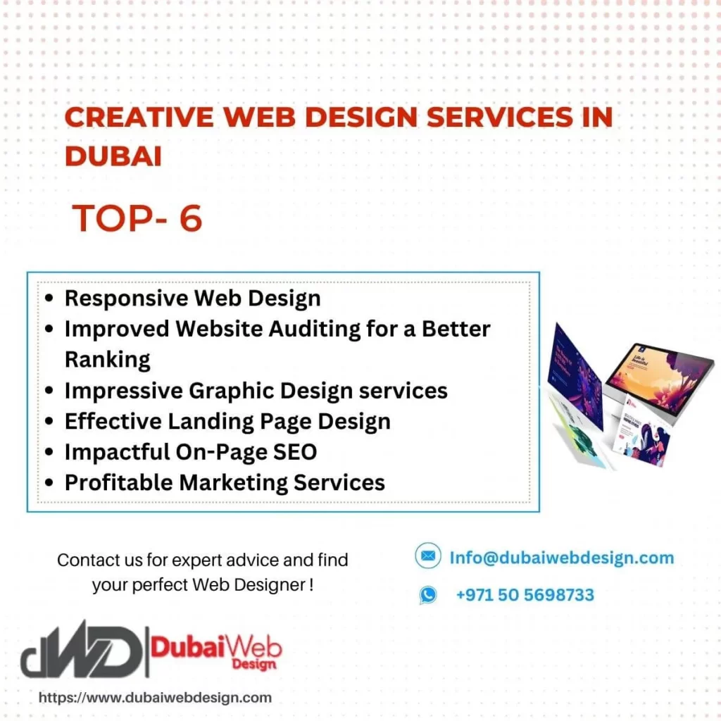 Creative Web Design Services in Dubai 