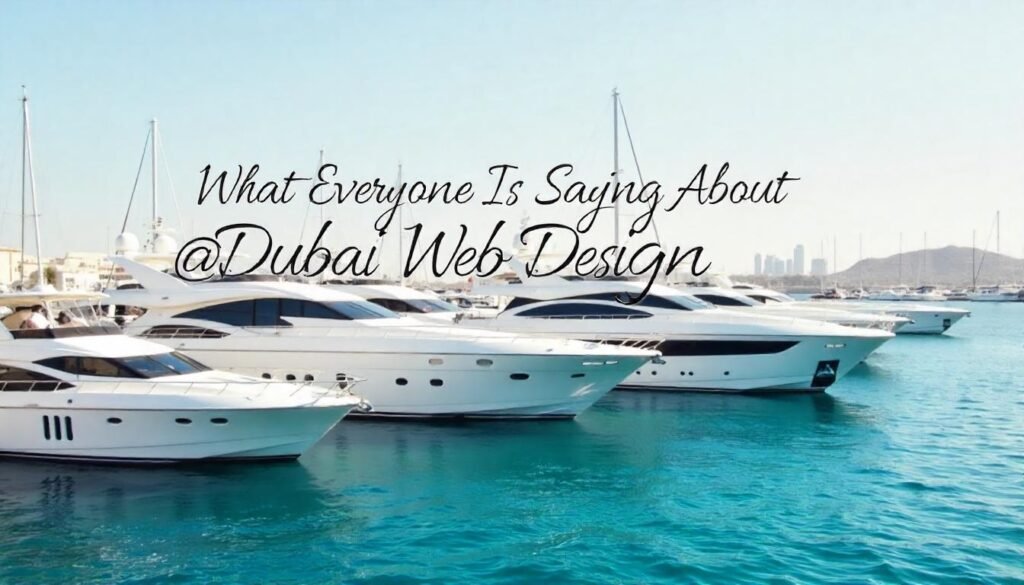 What Everyone Is Saying About Dubai Web Design (DWD) [Are You Curious To Know]